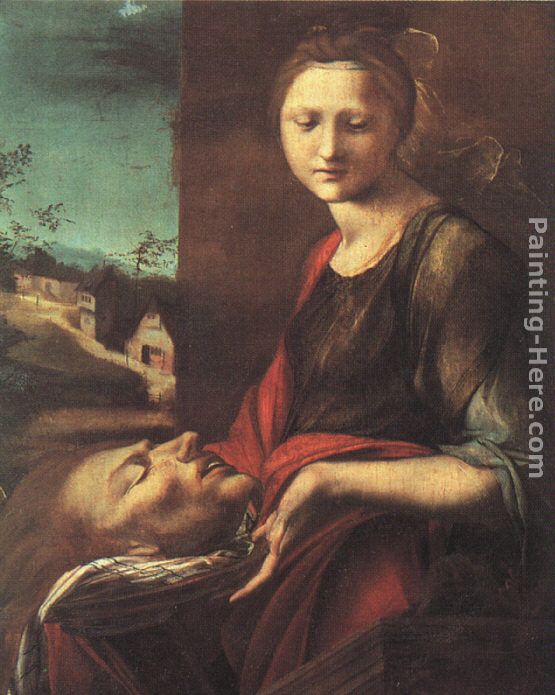 Salome painting - Alonso Berruguete Salome art painting Salome painting - Alonso Berruguete Salome art painting